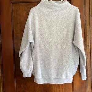 Adidas mock neck sweatshirt